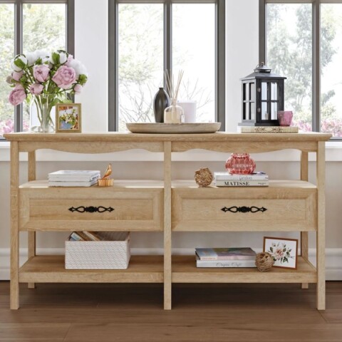 MUEBLE TV MADERA TRADI ADALINE CAFE SAUDER 425133 ROBLES Mueble Tv Madera Tradi Adaline Cafe Sauder 425133 Robles
