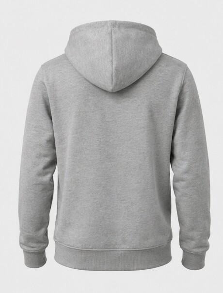 CAMPERA UNISSEX BÁSICA ADULTO GRIS