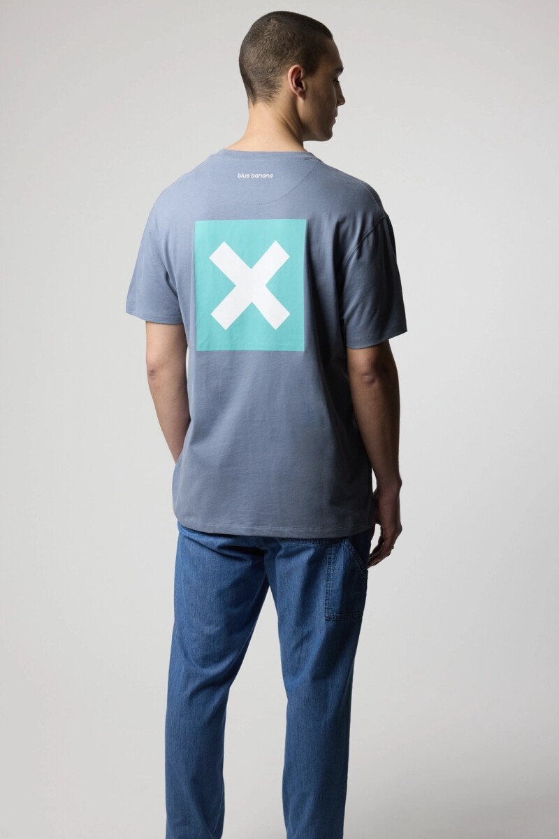 Camiseta Nature Blue Banana Sky Blue