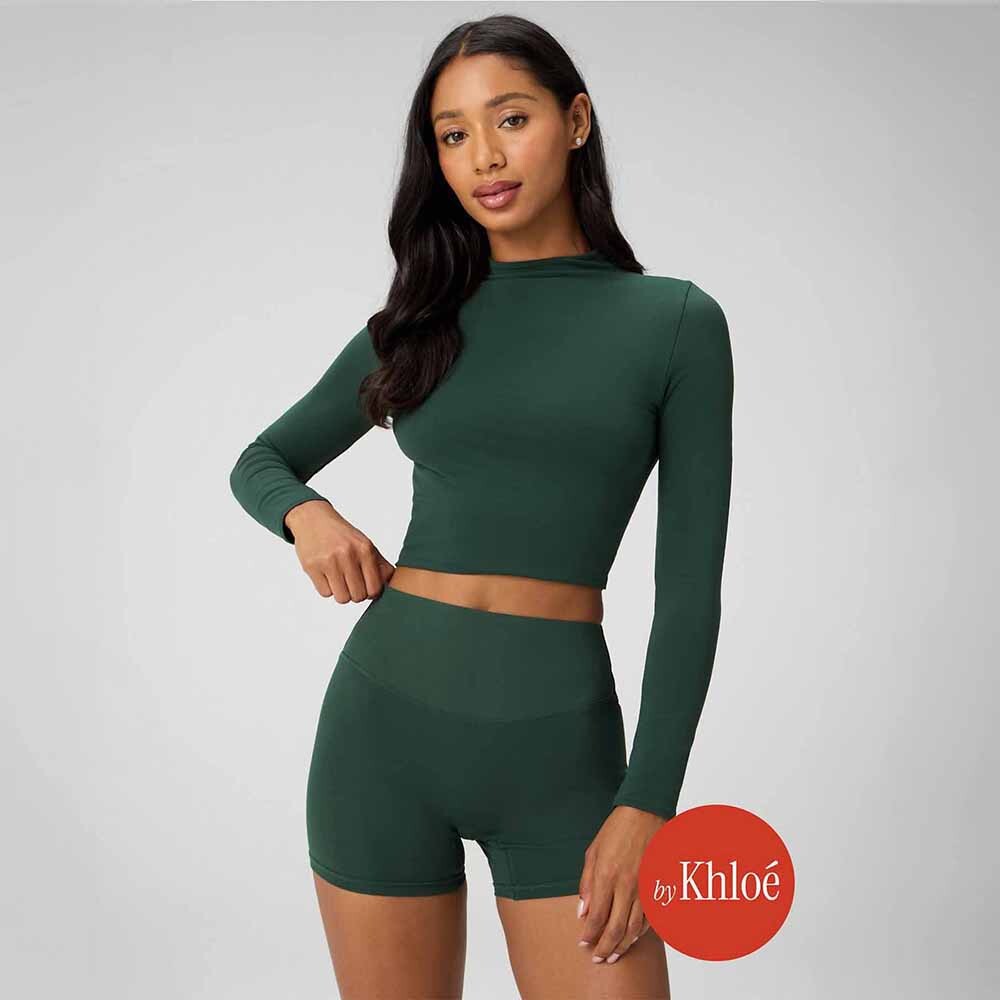 Polo Manga Larga Seamless Long-Sleeve Essential Tee Mujer Everpine