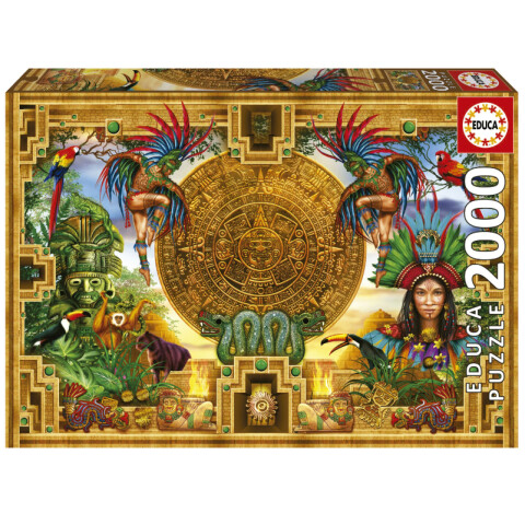 Puzzle Rompecabeza 2000 Piezas Montaje Azteca Maya Educa Puzzle Rompecabeza 2000 Piezas Montaje Azteca Maya Educa