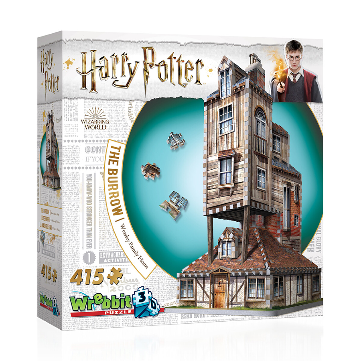 Puzzle 3D La Madriguera (415 Piezas) Harry Potter 