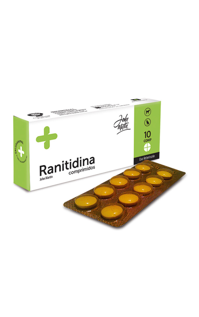 Ranitidina John Martin Comprimidos - Blister 10 comprimidos 
