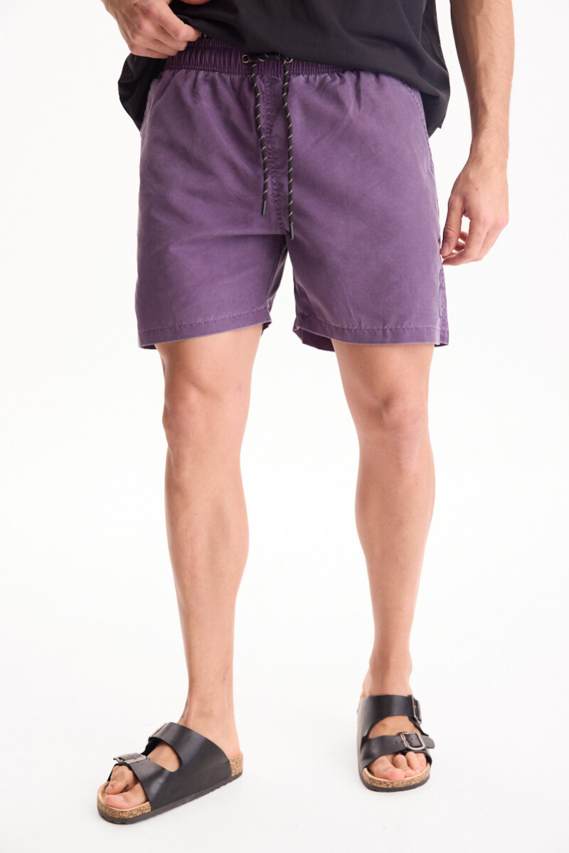 Short De Baño Marina Violeta