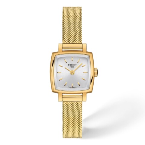 Reloj Tissot Lovely Square 20x20mm Dorado Dama T0581093303100 Reloj Tissot Lovely Square 20x20mm Dorado Dama T0581093303100