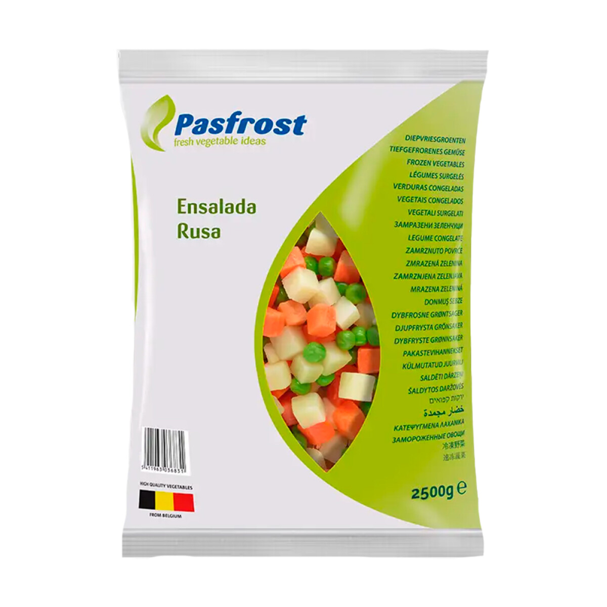 Ensalara Rusa Pasfrost 2.5 Kilos 