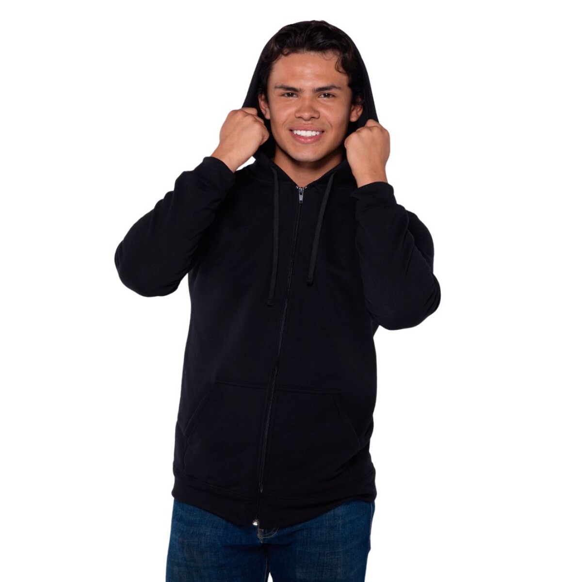 Canguro con cierre joven - Negro 