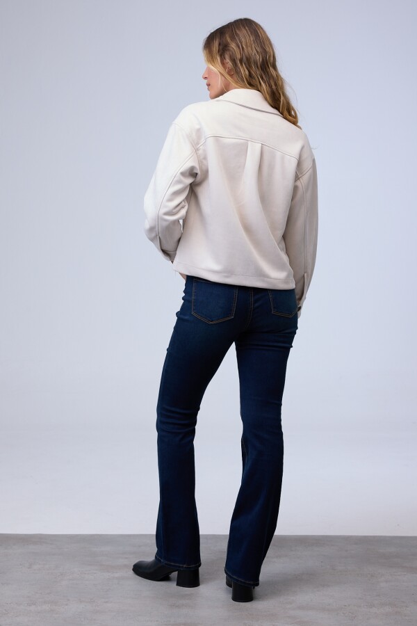 Chaqueta Suede BEIGE CLARO