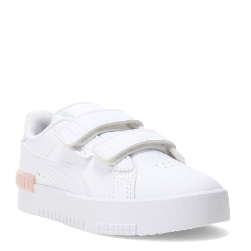 Championes Infantiles Puma Jada Holo 2.0 Blanco - Plateado
