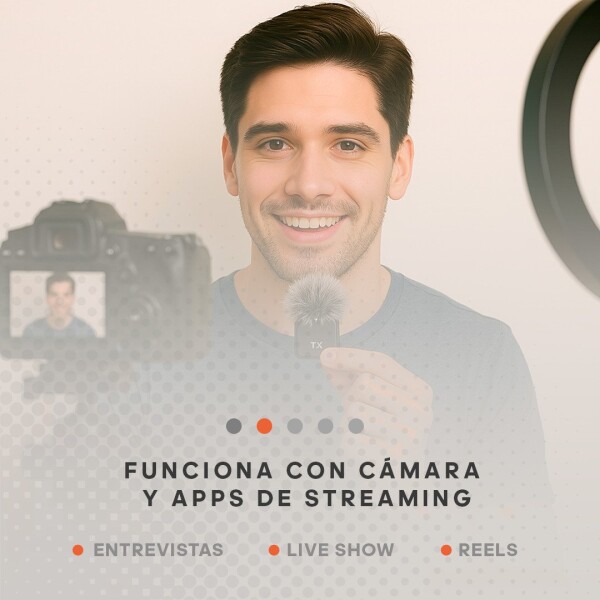 Set X2 Micrófonos Inalámbrico Profesional Iphone Usb C Atrix Variante Color Gris