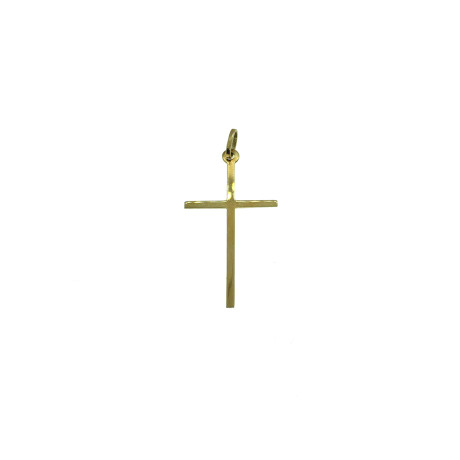 Cruz en oro amarillo 18k (CR010) Cruz en oro amarillo 18k (CR010)