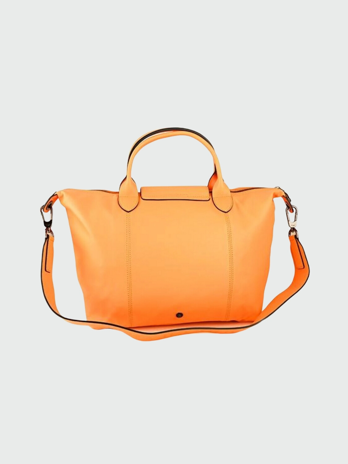 Longchamp -Cartera de cuero plegable, Le pliage cuir Mostaza
