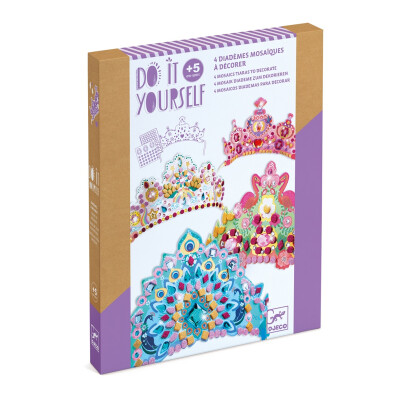 Princesa Corona Tiaras "Hazlo tú mismo" Djeco Princesa Corona Tiaras "Hazlo tú mismo" Djeco