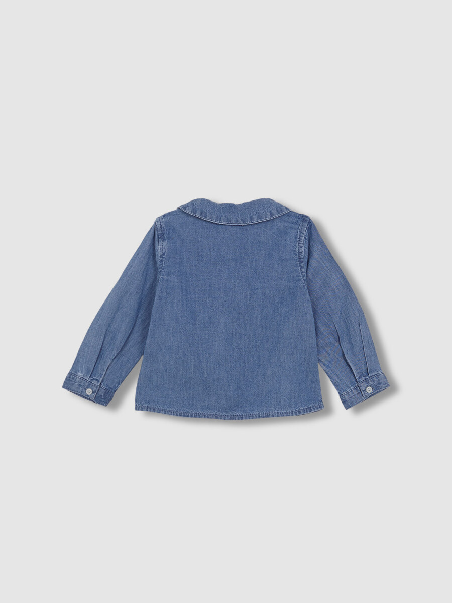 Camisa Vaquera Azul Claro