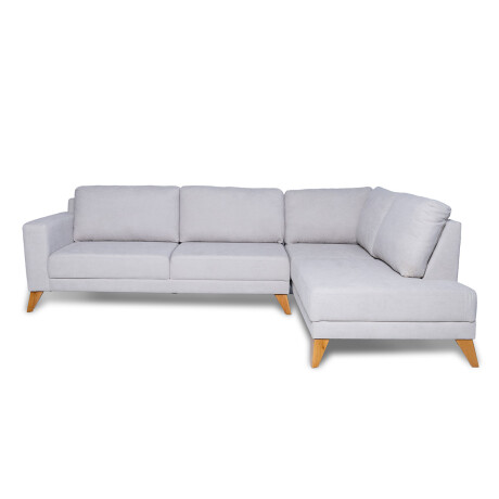 Rinconera Cagliari - Tela Microfibra - Chaise Derecho TC7214 (Hielo)