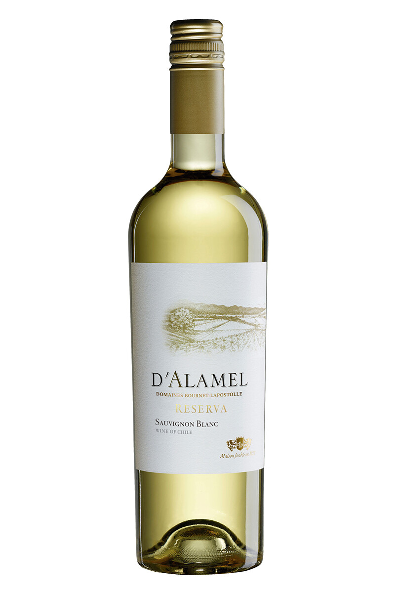 Vino D'ALAMEL Reserva Sauvignon Blanc 750ml. 