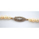 Collar De Perla De Cultivo 7 Y 7 1/2 Milimetros Con Broche En Oro 18K Y Brillantes Largo 45 Cm Collar De Perla De Cultivo 7 Y 7 1/2 Milimetros Con Broche En Oro 18K Y Brillantes Largo 45 Cm