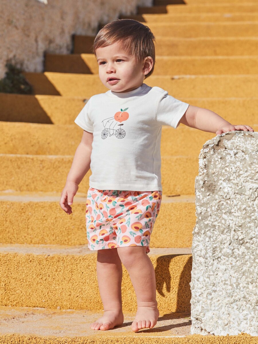 Bañador Estampado Gris