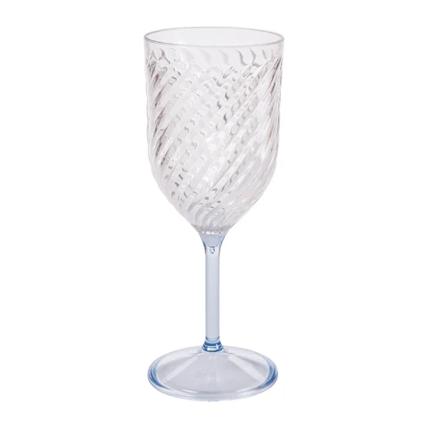 Copa Plástica Twist para Vino 360 ml AZUL