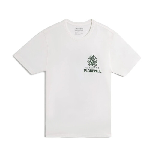 Remera Florence Leaf Blanco Remera Florence Leaf Blanco