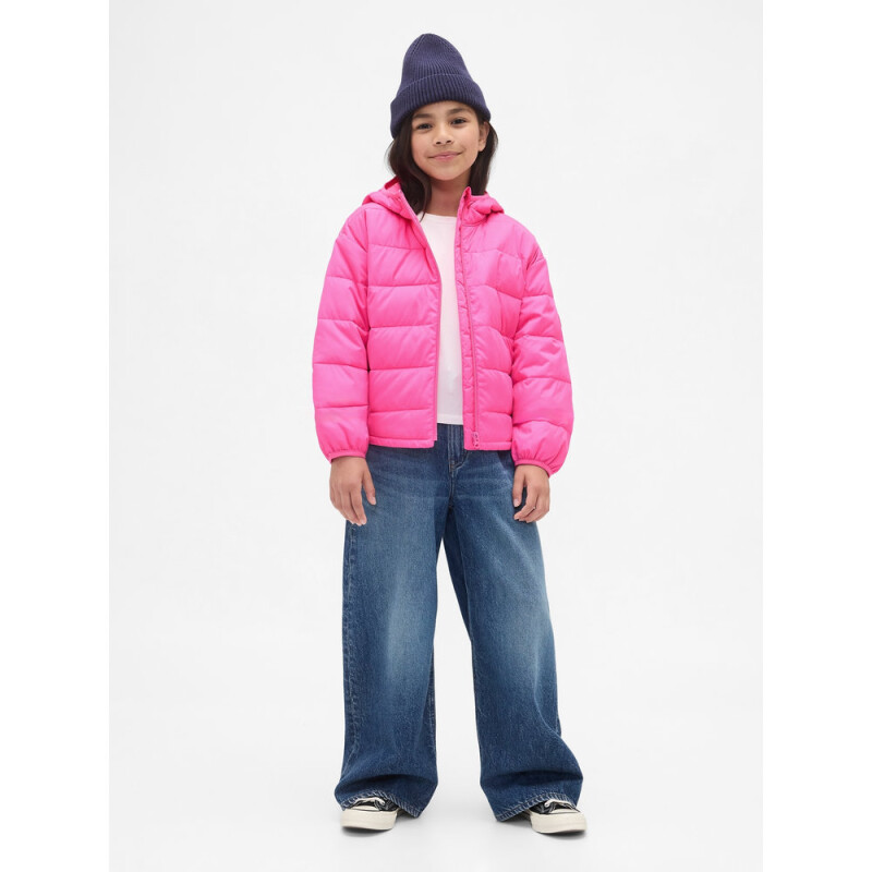 V-FRCH LW LOGO PUFFER PHOEBE PINK