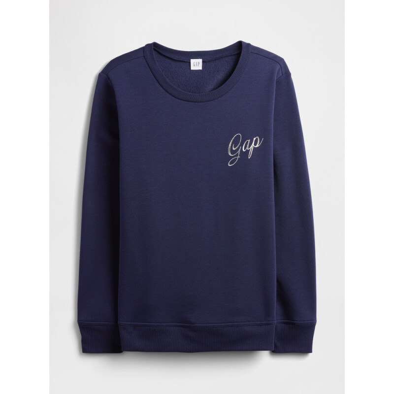 V-LOGO DOORBUSTER CREW NEW NAVY