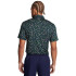 UA Playoff 3.0 Printed Polo-BLU BLU-418