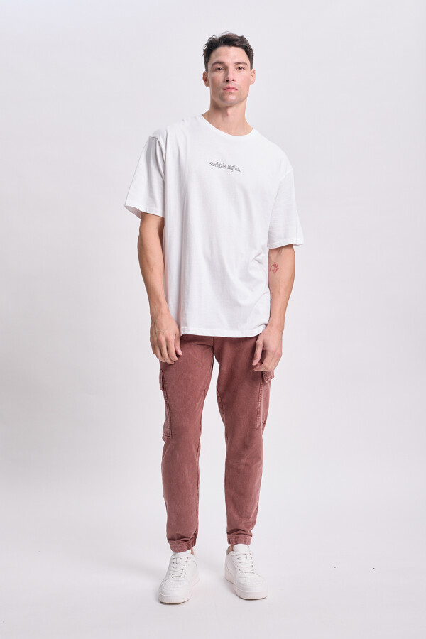 Pantalón deportivo cargo jogger Marrón
