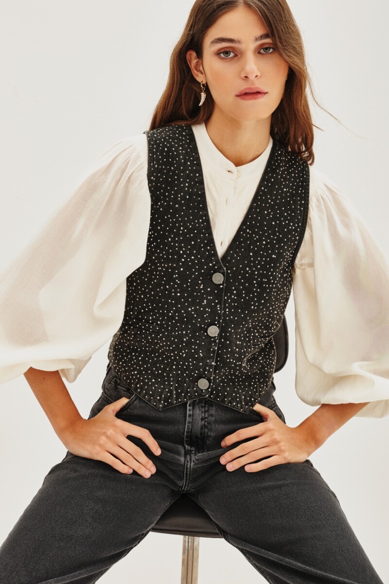 Chaleco Sparkle Negro