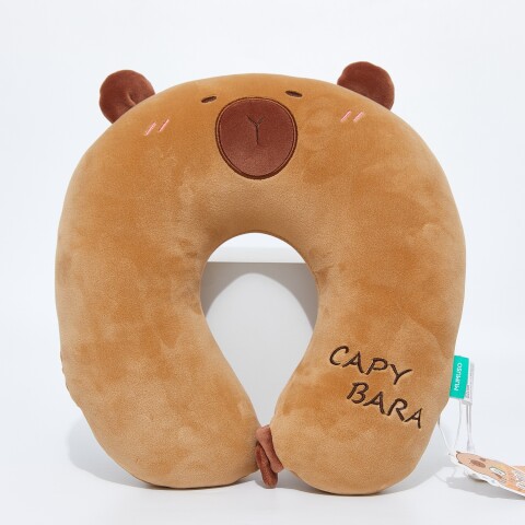 ALMOHADA PARA EL CUELLO EN FORMA DE U CAPIBARA ALMOHADA PARA EL CUELLO EN FORMA DE U CAPIBARA