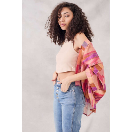 Kimono Print Multi