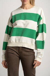 Sweater Rayado Verde