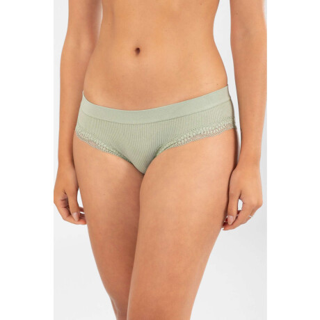 Culotte camelina Verde malva