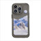 Protector Case Transparente Mountain Day para iPhone 15 Pro Max Black