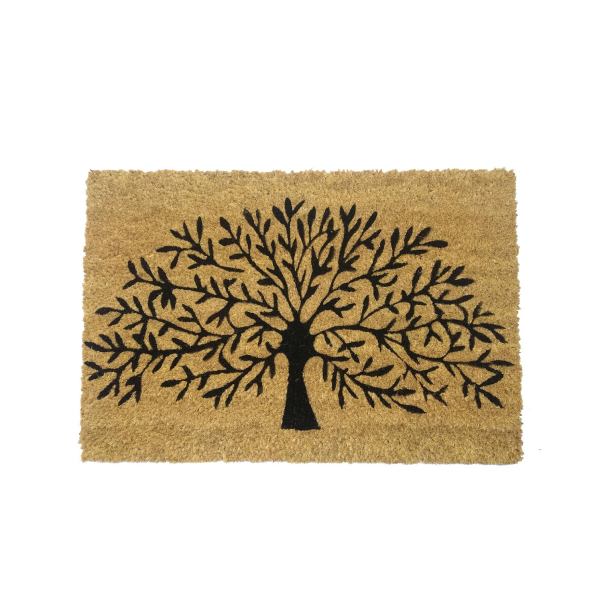 Alfombra Puerta Entrada Felpudo Coco Goma 40X60 - Arbol 
