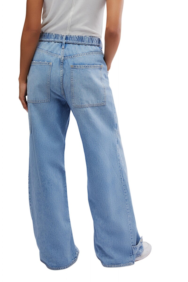 CRVY OUTLAW WIDE LEG Azul