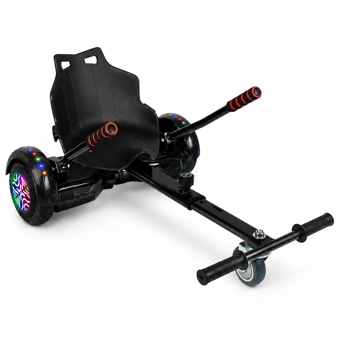 Skate Eléctrico Hoverboard 8" Dw408 + Silla - MULTICOLOR 