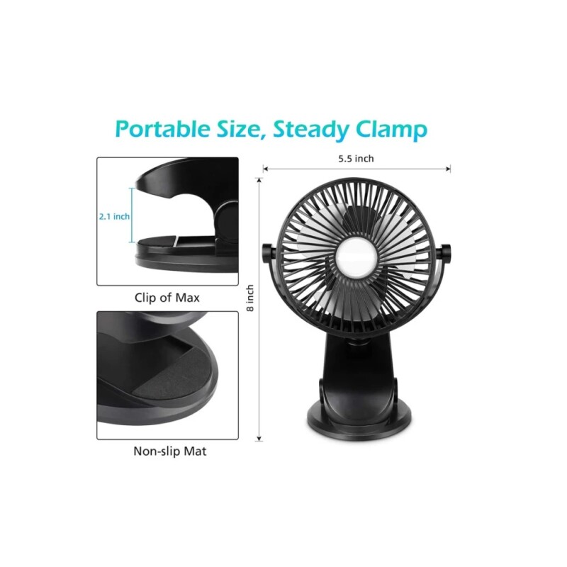 MINI VENTILADOR CON CLIP 6" VARIOS COLORES MINI VENTILADOR CON CLIP 6" VARIOS COLORES