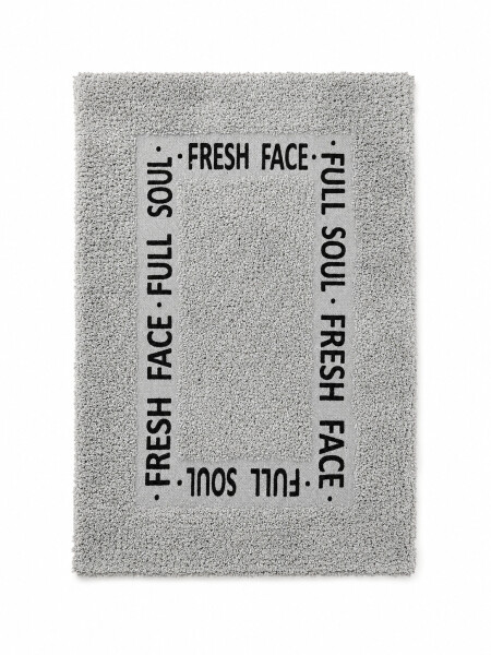 ALFOMBRA DE BAÑO FRESH GRIS (V)
