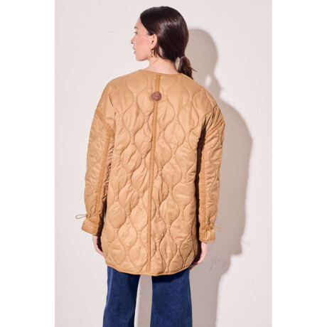 Campera Capitoneada Camel