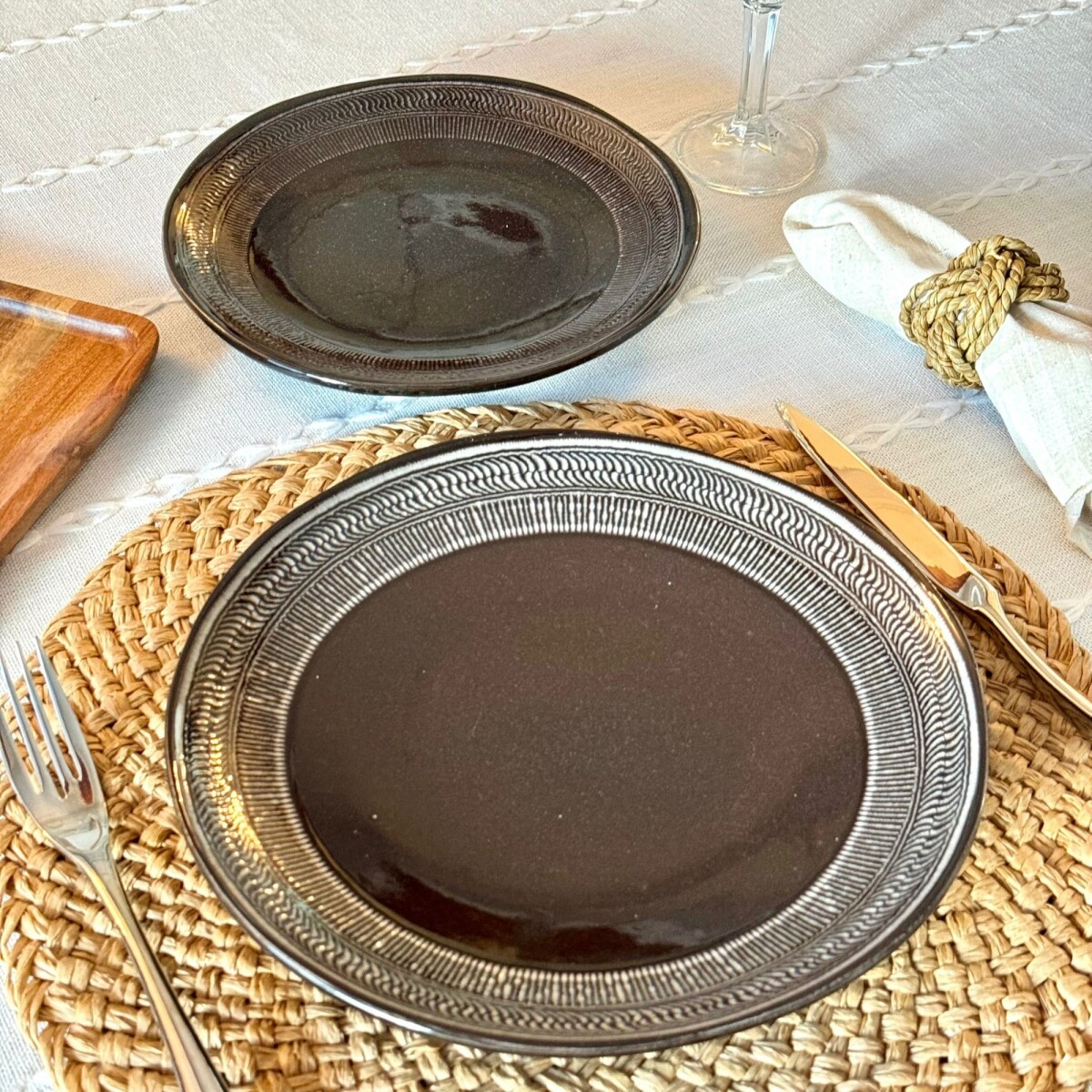 Juego De Vajilla 2 Piezas Cerámica 