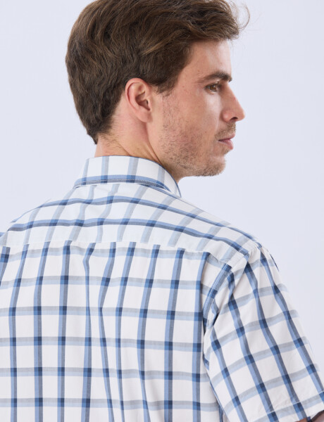 CAMISA CUADROS Azul