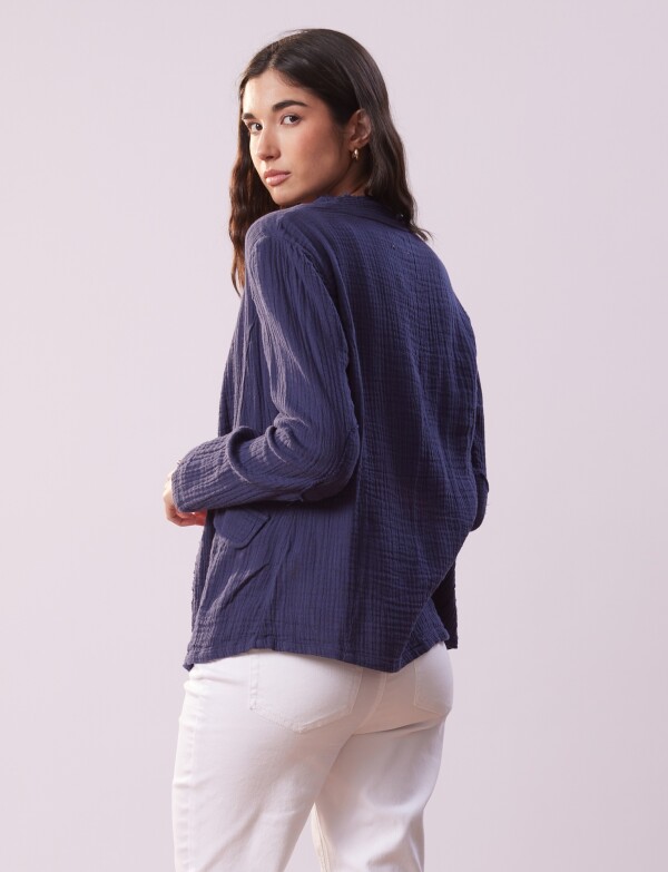 Chaqueta Algodon AZUL