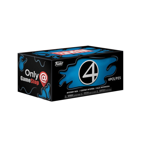 Mystery Box 4 Fantásticos Venomizados [Exclusivo Gamestop USA] Mystery Box 4 Fantásticos Venomizados [Exclusivo Gamestop USA]