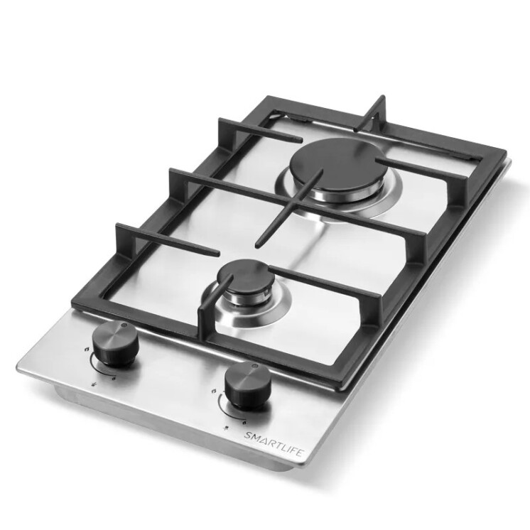 Anafe a Gas Smartlife 2 Hornallas 30x60 Acero Inoxidable SL-A3060GC Anafe a Gas Smartlife 2 Hornallas 30x60 Acero Inoxidable SL-A3060GC