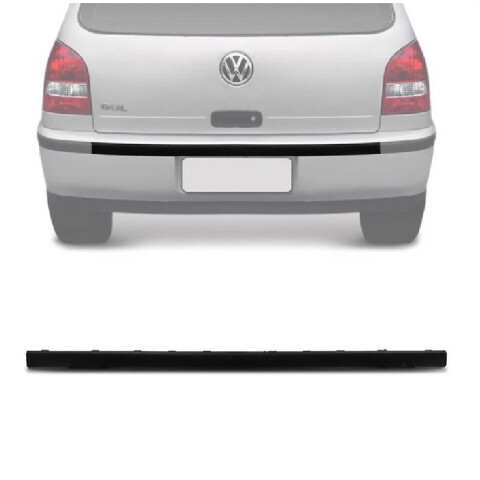 MOLDURA DE PARAGOLPE TRASERO CENTRAL GOL G3 Moldura De Paragolpe Trasero Central Gol G3