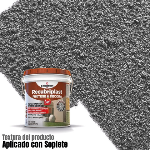 Recubriplast GRANIT -textura Gris Humo