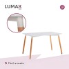 Mesa Eames Rectangular en Madera 120x80cm Mesa Eames Rectangular en Madera 120x80cm