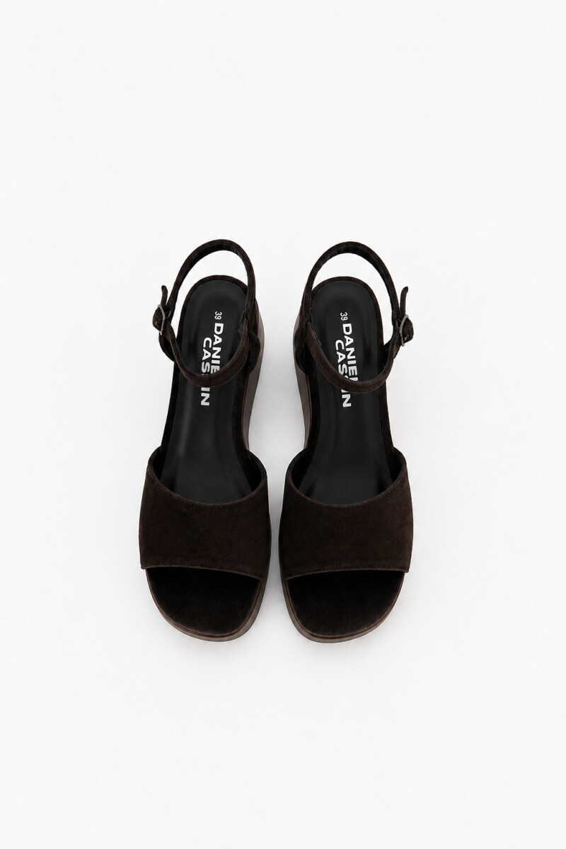SANDALIA MECRA Chocolate