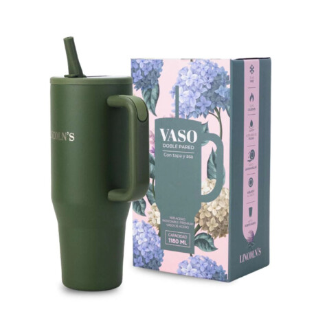 Vaso Termico Drinks Tropical Verde